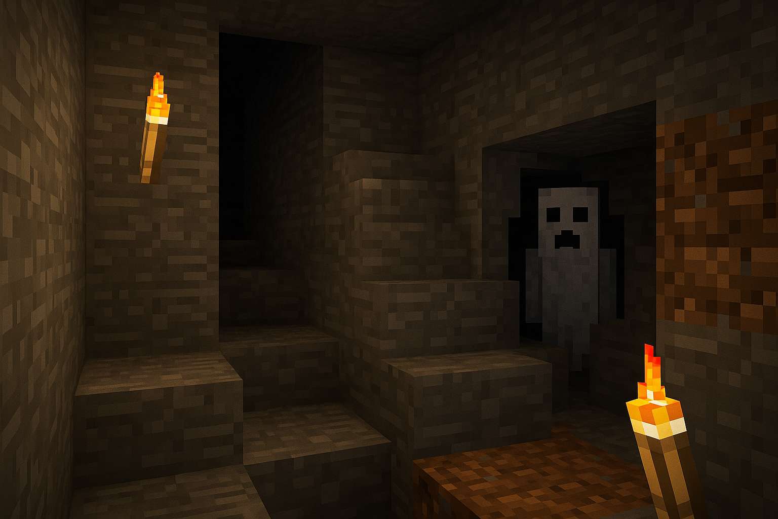 Проклятый мир Minecraft — жуткая история, которую невозможно забыть 💀💀