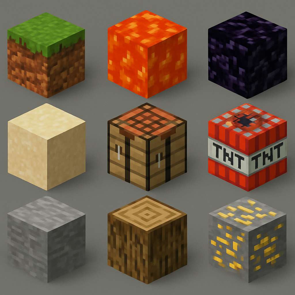 Все блоки Minecraft и их ID — понятный гайд с командами (Java и Bedrock)