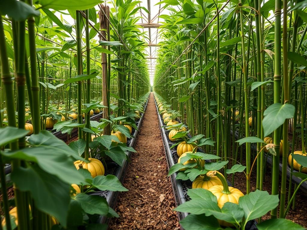 Автофермы растений: тростник, бамбук, тыквы. Частые ошибки Автофермы растений: тростник, бамбук, тыквы. Частые ошибки