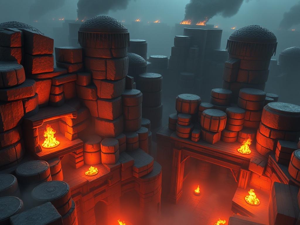 Ферма блейзов: стержни, опыт и безопасные площадки в крепости. Лайфхаки Ферма блейзов: стержни, опыт и безопасные площадки в крепости. Лайфхаки