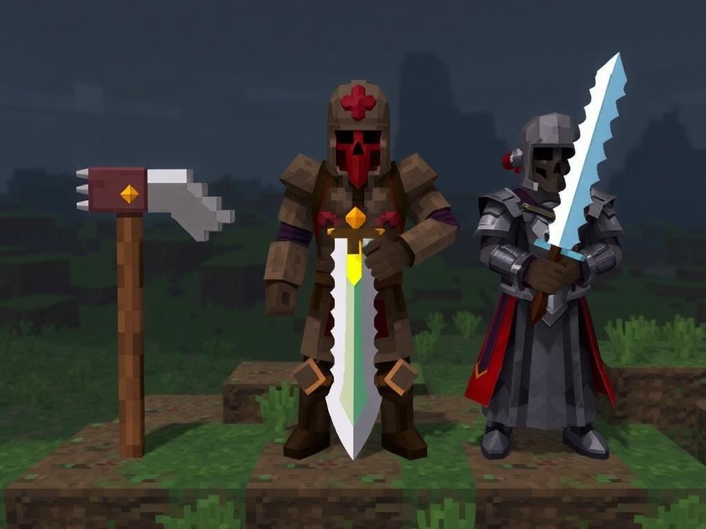 Лучшие чары на кирку, меч и броню