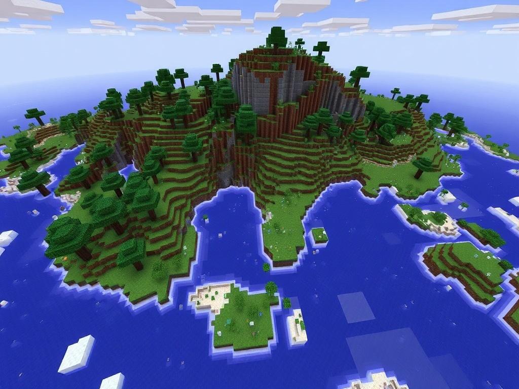 Как генерируется мир Minecraft. Частые ошибки Как генерируется мир Minecraft. Частые ошибки фото