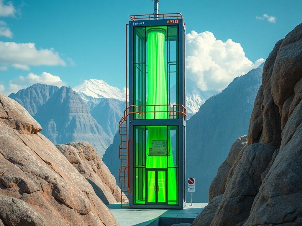 Лифт на слизи: компактная вертикальная логистика