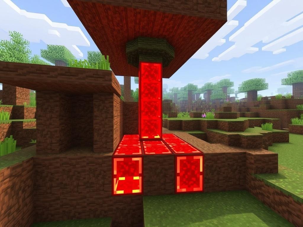 Редстоун для новичков — простые механизмы и фермы