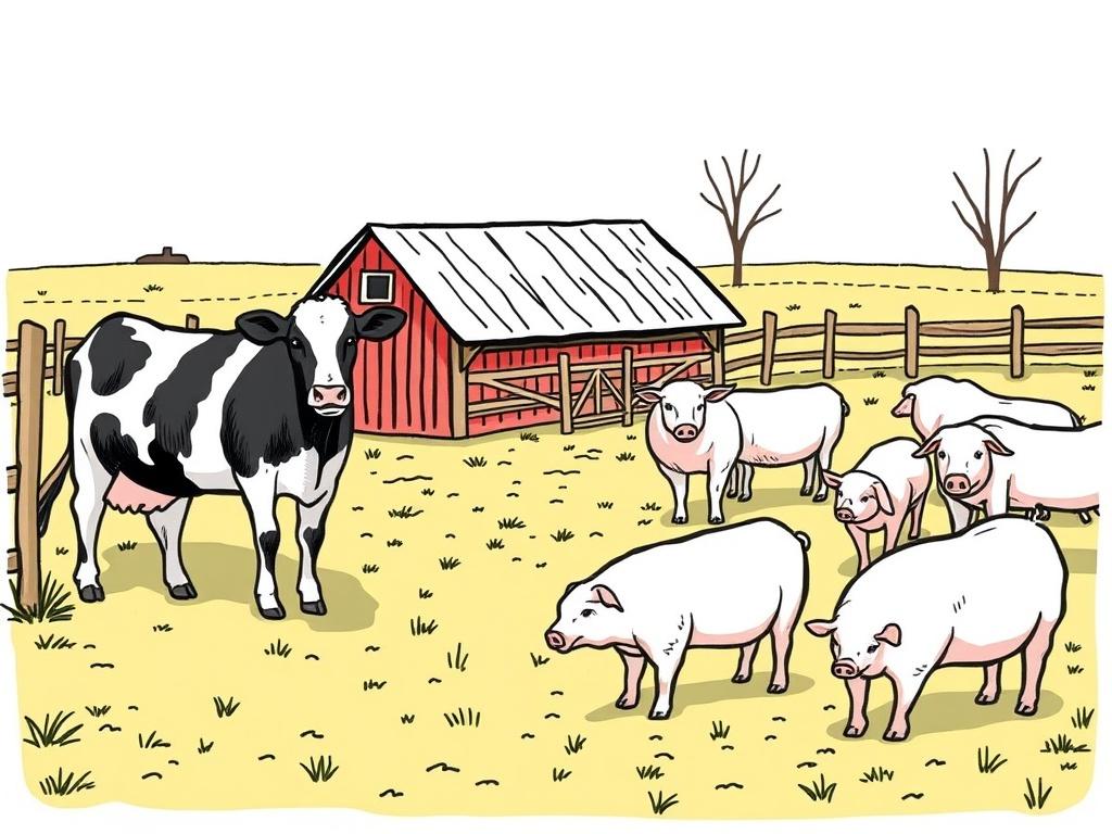 Ферма животных: коровы, овцы, свиньи — простые схемы. Разведение коров, овец, свиней — практическая инструкция Ферма животных: коровы, овцы, свиньи — простые схемы. Разведение коров, овец, свиней — практическая инструкция