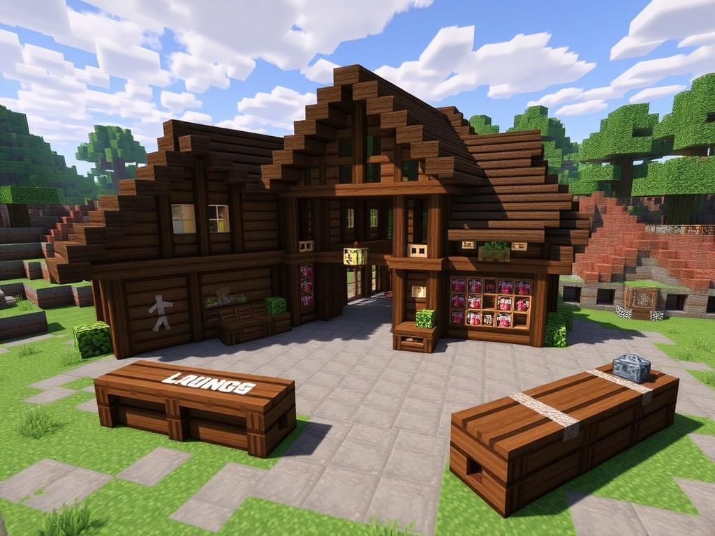 Торговый зал жителей в Майнкрафте: проектирование, скидки и безопасность