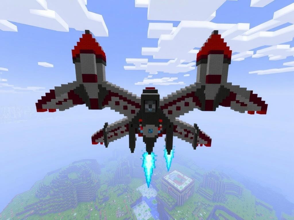 Автокрафт ракет для элитр: компактный модуль на Crafter