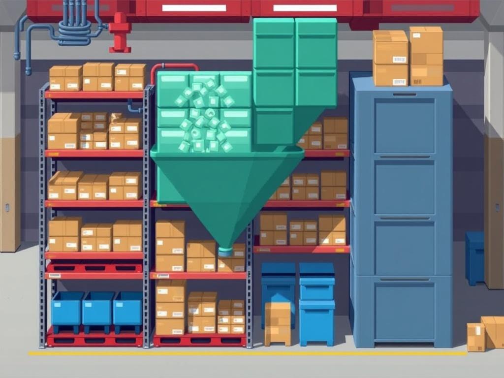 Склад и сортировка: модульная система хранения для мегабазы