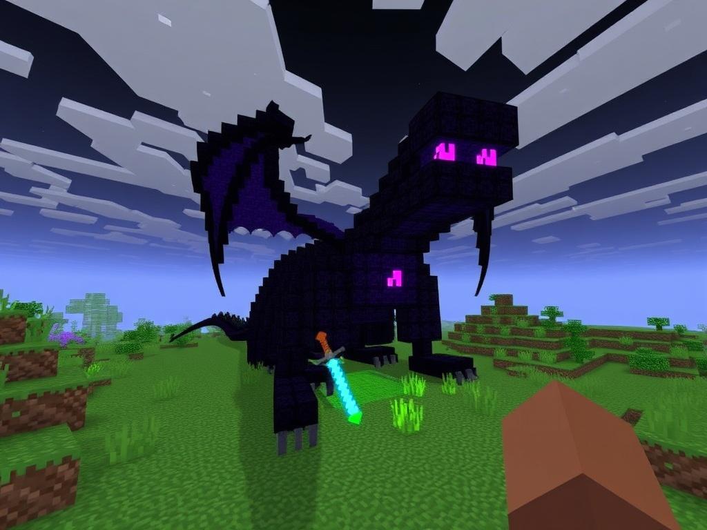 Эндер-дракон в Майнкрафте — как подготовиться и победить. Можно ли убить босса только мечом Эндер-дракон в Майнкрафте — как подготовиться и победить. Можно ли убить босса только мечом