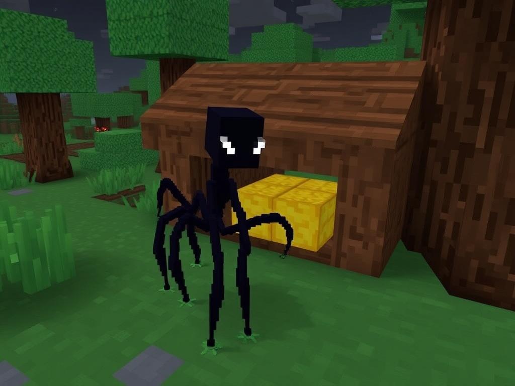 Ферма эндерменов в Энде: быстрый опыт и жемчуг