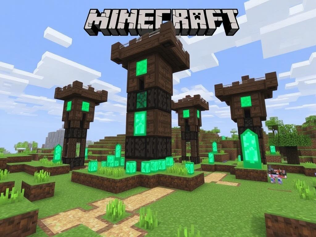 Ферма рейдов в Майнкрафте: тотемы бессмертия и изумруды без риска